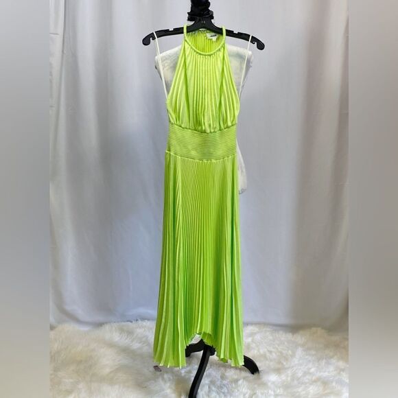 A.L.C. Asymmetric Pleated Midi-Dress size 2 - Picture 6 of 12